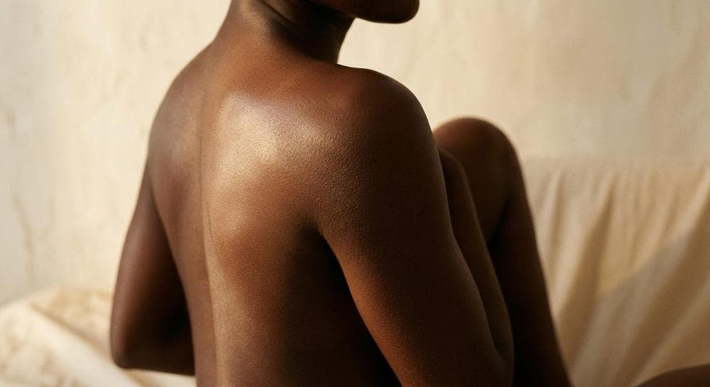 Moisturised skin, dry skin care