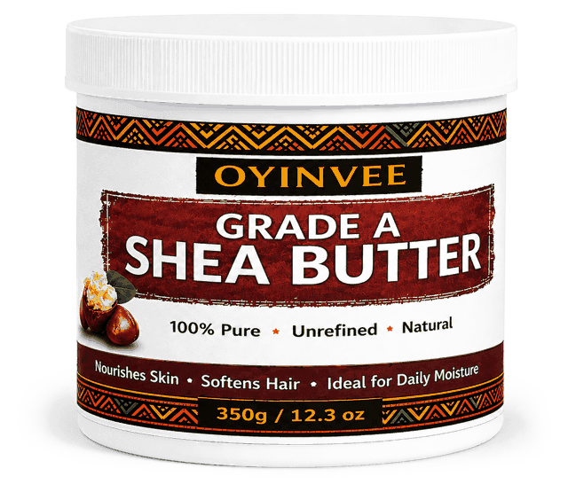 Oyinvee Grade A Shea Butter 350g jar